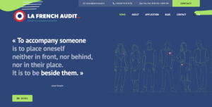 La version anglaise du site La French Audit est en ligne.